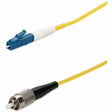 AddOn 5m FC (Male) to LC (Male) Yellow OS2 Simplex Fiber OFNR (Riser-Rated) Patch Cable