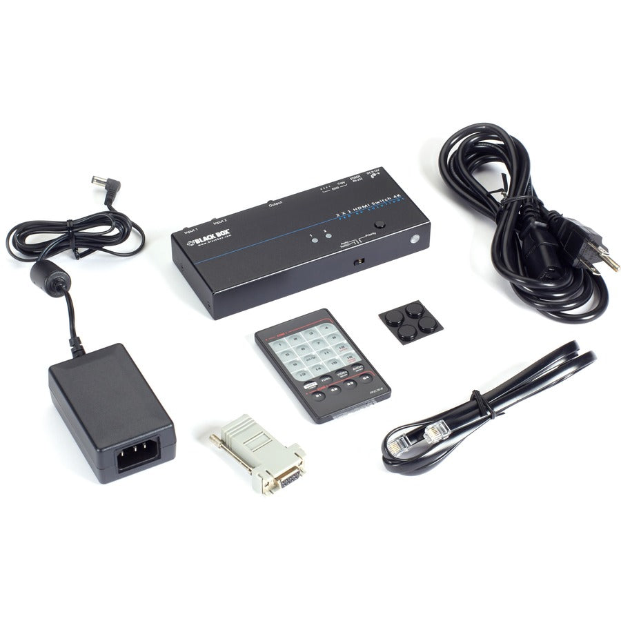 Black Box 4K HDMI Switch - 2 x 1