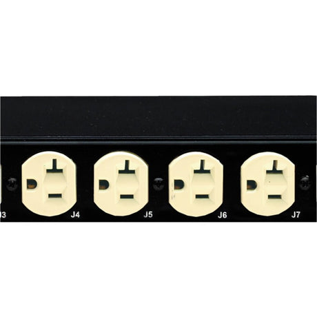 Eaton Basic PDU, 0U, L14-30P input, 5.76 kW, 120/240V, 24A, 10 ft cord, (8) 5-20R, (20) C13 (6) C19, TAA