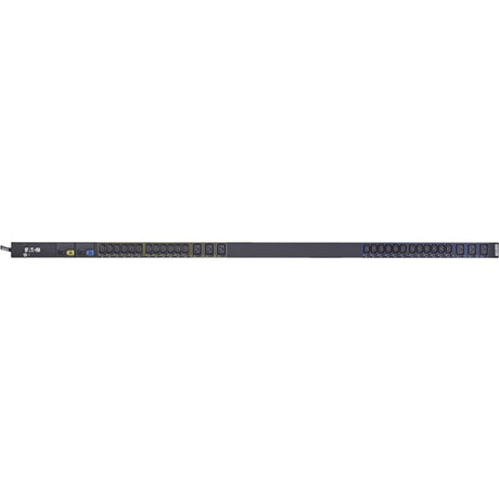 Eaton Basic rack PDU, 0U, L6-30P input, 1.92 kW max, 200-240V, 16A, 10 ft cord, Single-phase, TAA compliant, Outlets: (24) C13 Outlet grip, (6) C19 Outlet grip
