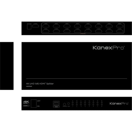 KanexPro 4K UHD 1x16 HDMI Distribution Amplifier w/ HDCP2.2