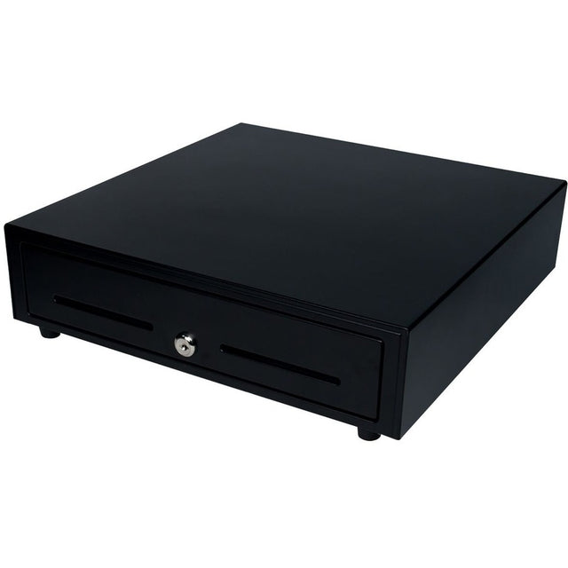 Star Micronics CD3-1616 Value Cash Drawer, Black 16Wx16D, 4Bill-8Coin for Canada - Printer-Driven, Cable Included, 2 Media Slots