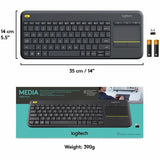 Logitech K400 Plus Touchpad Wireless Keyboard