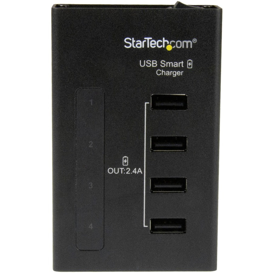 StarTech.com 4-Port Charging Station for USB Devices - 48W/9.6A
