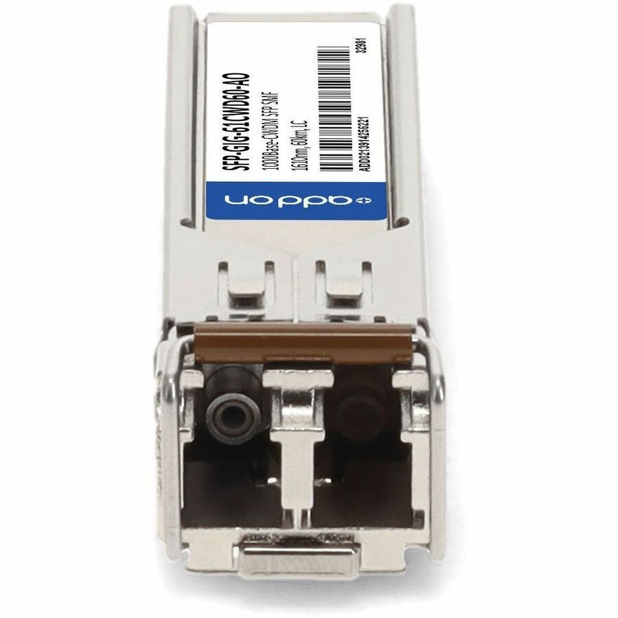 AddOn Alcatel-Lucent Nokia SFP-GIG-61CWD60 Compatible TAA Compliant 1000Base-CWDM SFP Transceiver (SMF, 1610nm, 60km, LC)