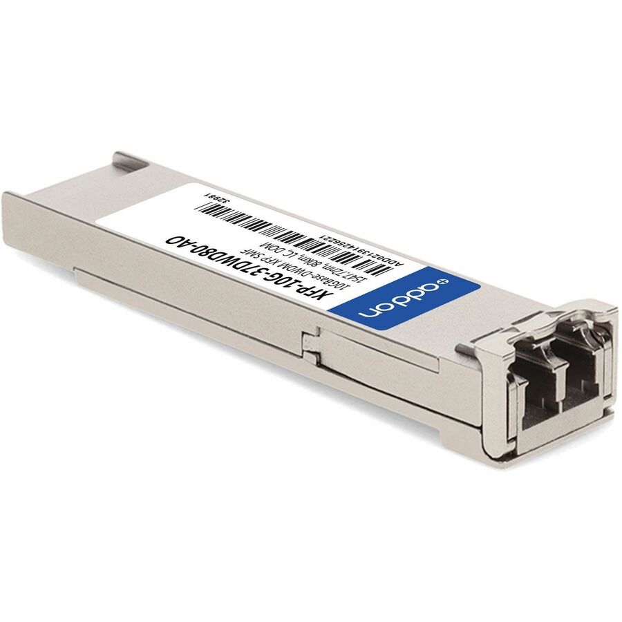 AddOn Alcatel-Lucent Nokia XFP-10G-37DWD80 Compatible TAA Compliant 10GBase-DWDM 100GHz XFP Transceiver (SMF, 1547.72nm, 80km, LC, DOM)