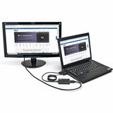 Eaton Tripp Lite Series VGA to HDMI Active Adapter Cable with Audio and USB Power (M/F), 1080p, 6 in. (15.2 cm)