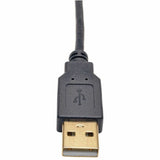Eaton Tripp Lite Series VGA to HDMI Active Adapter Cable with Audio and USB Power (M/F), 1080p, 6 in. (15.2 cm)