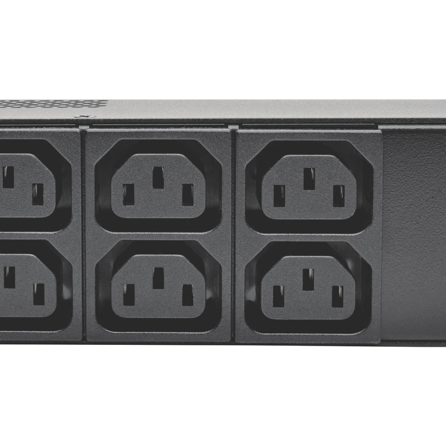 Tripp Lite by Eaton 7.7kW Single-Phase Local Metered PDU, 200-240V Outlets (8 C19 and 40 C13), IEC-309 32A Blue Input, 10 ft. (3.05 m) Cord, 0U Vertical, TAA, 70 in.