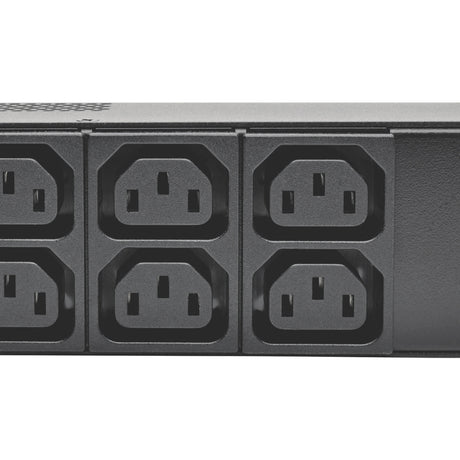 Tripp Lite by Eaton 7.7kW Single-Phase Local Metered PDU, 200-240V Outlets (8 C19 and 40 C13), IEC-309 32A Blue Input, 10 ft. (3.05 m) Cord, 0U Vertical, TAA, 70 in.