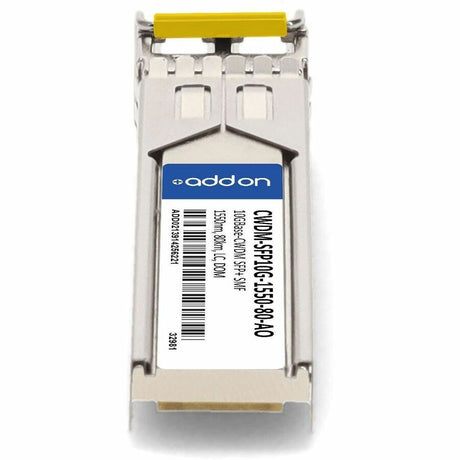 AddOn Cisco CWDM-SFP10G-1550-80 Compatible TAA Compliant 10GBase-CWDM SFP+ Transceiver (SMF, 1550nm, 80km, LC, DOM)