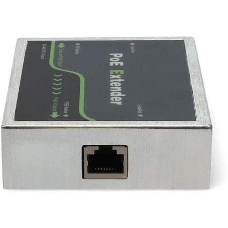 AddOn Gigabit PoE Extender: 1-Port In / 1-Port Out 10/100/1000M PoE Copper Ethernet RJ45 Extender for Cat5e or Better.