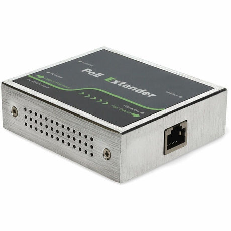 AddOn Gigabit PoE Extender: 1-Port In / 1-Port Out 10/100/1000M PoE Copper Ethernet RJ45 Extender for Cat5e or Better.