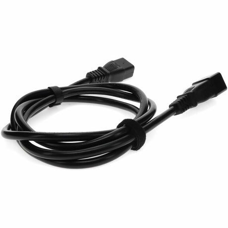 6ft C19 Female to C20 Male 16AWG 100-250V at 10A Black Power Cable