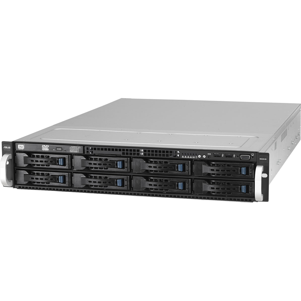 Asus RS520-E8-RS8 V2 Barebone System - 2U Rack-mountable - Socket LGA 2011-v3 - 2 x Processor Support