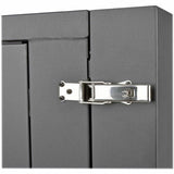 Eaton Tripp Lite Series SmartRack 12U Server-Depth Wall-Mount Small Rack Enclosure, Clear Acrylic Window, Hinged Back