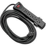 Eaton Tripp Lite Series Protect It! 7-Outlet Surge Protector, 25 ft. Cord, 2160 Joules, Black Housing