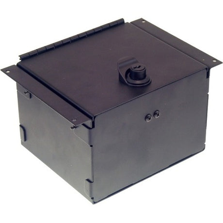 Havis 6" Accessory Pocket W/Hinged Lid & Lock, 4.5" Deep