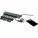 Eaton Tripp Lite Series 16-Outlet 1U Rack-Mount AC Charger Power Strip, 120V, 15A, 15 ft. (4.57 m) Cord