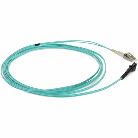 AddOn 5m LC (Male) to MT-RJ (Male) Aqua OM3 Duplex Fiber OFNR (Riser-Rated) Patch Cable