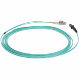 AddOn 5m LC (Male) to MT-RJ (Male) Aqua OM3 Duplex Fiber OFNR (Riser-Rated) Patch Cable