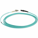 AddOn 5m LC (Male) to MT-RJ (Male) Aqua OM3 Duplex Fiber OFNR (Riser-Rated) Patch Cable