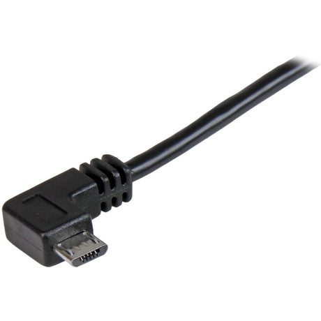 StarTech.com 1m 3 ft Right Angle Micro-USB Charge-and-Sync Cable M/M - USB 2.0 A to Micro-USB - 30/24 AWG