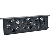 Eaton Tripp Lite Series SmartRack 1U Fan Tray, 3 120V High-Performance Fans, 210 CFM, 5-15P Plug