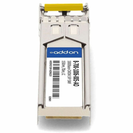 AddOn Ciena B-700-1006-005 Compatible TAA Compliant 1000Base-CWDM SFP Transceiver (SMF, 1550nm, 70km, LC)