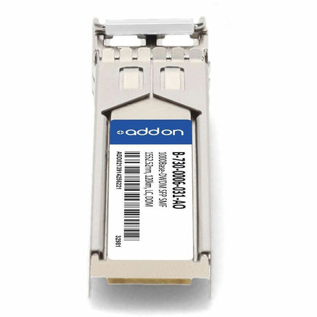 AddOn Ciena B-730-0006-031 Compatible TAA Compliant 1000Base-DWDM 100GHz SFP Transceiver (SMF, 1552.52nm, 120km, LC, DOM)