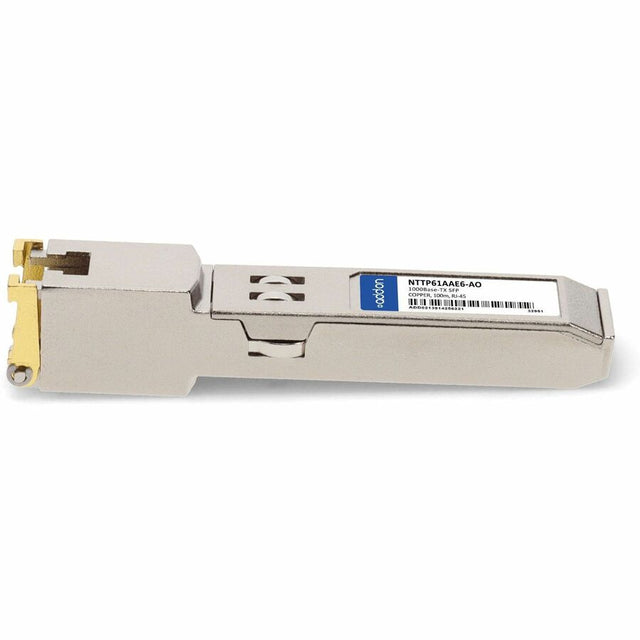 AddOn Ciena NTTP61AAE6 Compatible TAA Compliant 10/100Base-TX SFP Transceiver (Copper, 100m, RJ-45)
