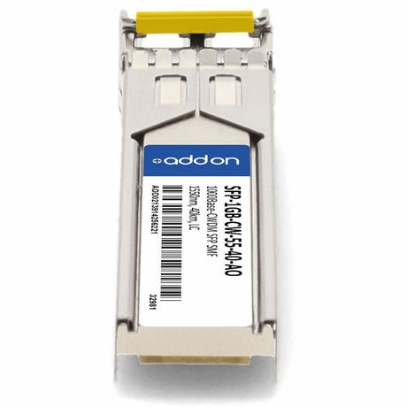 AddOn MSA and TAA Compliant 1000Base-CWDM SFP Transceiver (SMF, 1550nm, 40km, LC)
