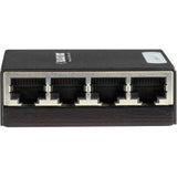 Black Box USB-Powered Gigabit 4-Port Switch with EU Power Supply