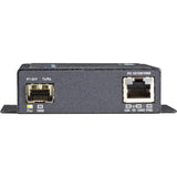 Black Box PoE Industrial Gigabit Ethernet Media Converter, SFP