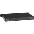 Black Box Rackmount Gang Switch - 19" , 1U, (4) Duplex Multimode SC, Network Manageable