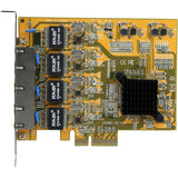 StarTech.com 4-Port PCI Express Gigabit Network Adapter Card - Quad-Port PCIe Gigabit NIC
