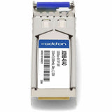 AddOn HP JD098B Compatible TAA Compliant 1000Base-BX SFP Transceiver (SMF, 1310nmTx/1490nmRx, 40km, LC, DOM)