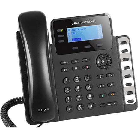 Grandstream GXP1630 IP Phone - Corded - Wall Mountable, Desktop - Black