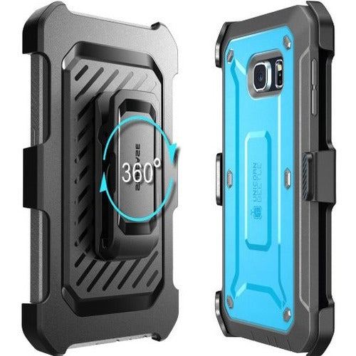 i-Blason Unicorn Beetle Pro Carrying Case (Holster) Smartphone - Black, Blue