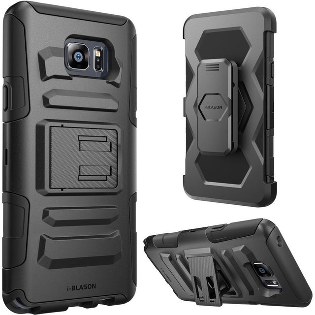 i-Blason Prime Carrying Case (Holster) Smartphone - Black