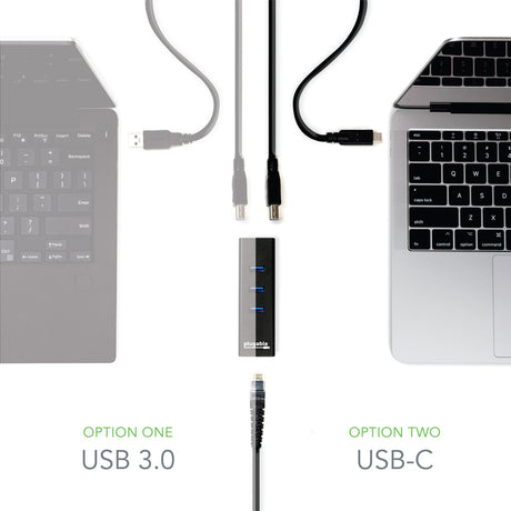 USB 3.0 Hub with Ethernet GbE