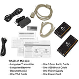 Avocent LV 3000 Series High Quality KVM Extender Kit with Receiver & Transmitter