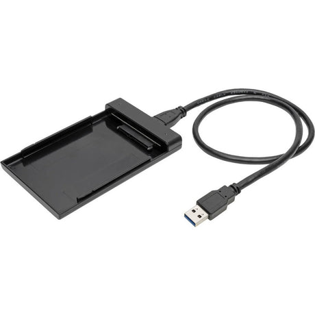 Eaton Tripp Lite Series USB 3.0 SuperSpeed External 2.5 in. SATA Hard Drive Enclosure with Built-In Cable and UASP Support
