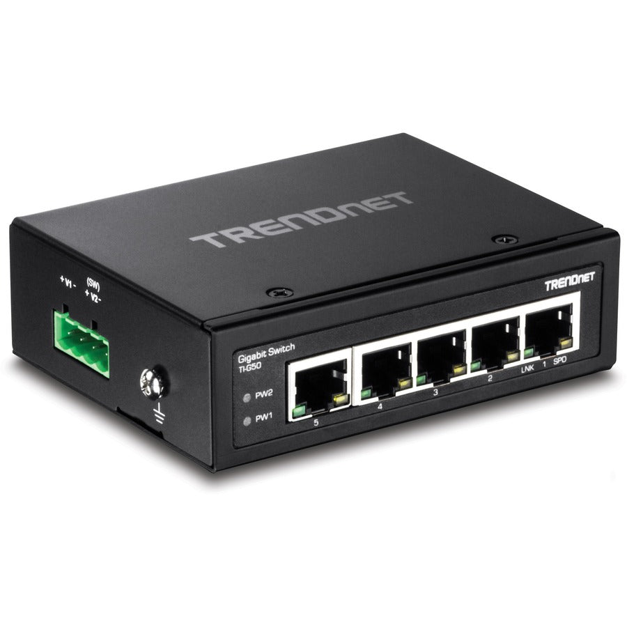 5Port HI Gigabit DinRailSwitch