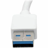 Eaton Tripp Lite Series USB 3.0 SuperSpeed to Gigabit Ethernet NIC Network Adapter, 10/100/1000, Plug and Play, Aluminum