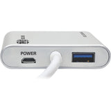 Eaton Tripp Lite Series 4-Port Portable USB 3.x (5Gbps) Mini Hub, Aluminum