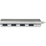 StarTech.com 4-Port USB Hub, USB A to 4x USB-A Ports, USB 5Gbps, Bus-Powered, Portable Laptop USB 3.0 Hub