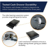 VASARIO DRAWER 14X16 BLK 24V