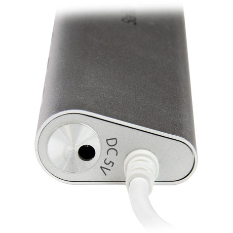 StarTech.com 7-Port USB Hub, USB A to 7x USB-A Ports, USB 5Gbps, Self-Powered, Portable Laptop USB 3.0 Hub Expansion with Power Supply