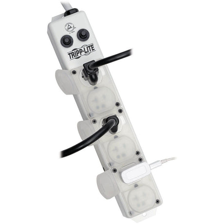 Eaton Tripp Lite Series Safe-IT UL 1363A Medical-Grade Power Strip for Patient-Care Vicinity, 6x 20A Hospital-Grade Outlets, 15 ft. (4.57 m) Cord